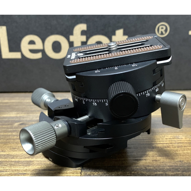 東京発【新品】ギア雲台 LeofotoレオフォトG2+NP-60アルカスイス対応 5