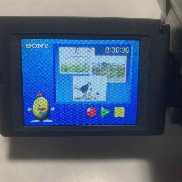 SONY(ソニー)の訳あり品　SONY  videoHi8 Handycam  CCD-TRV66 スマホ/家電/カメラのカメラ(ビデオカメラ)の商品写真