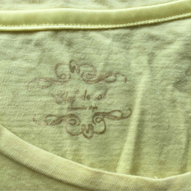CLEF DE SOL(クレドソル)のフレンチスリーブTシャツカットソー レディースのトップス(Tシャツ(半袖/袖なし))の商品写真