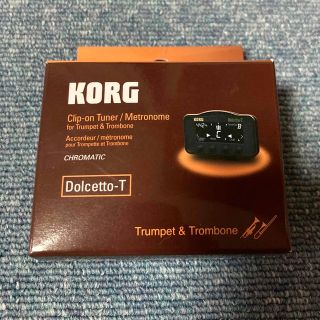 コルグ(KORG)のトランペット・トロンボーン用チューナー　Dolcetto-T(トランペット)