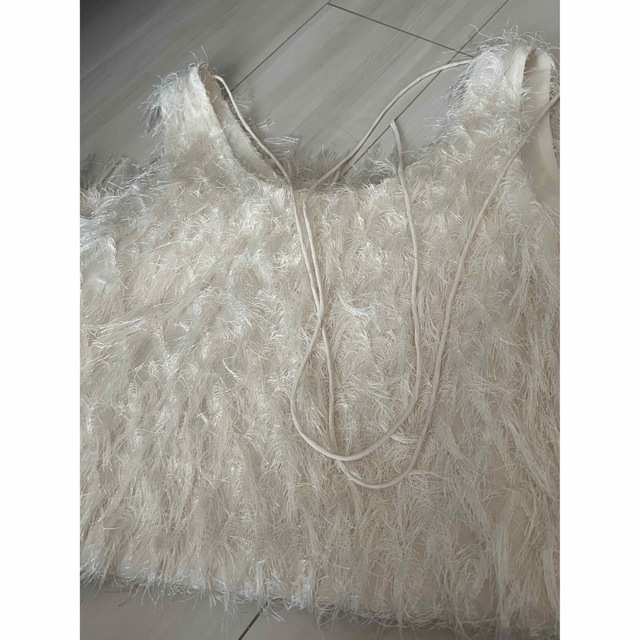 CLANE クラネ W FACE CROSS FRINGE TOPSの通販 by 今村's shop|ラクマ