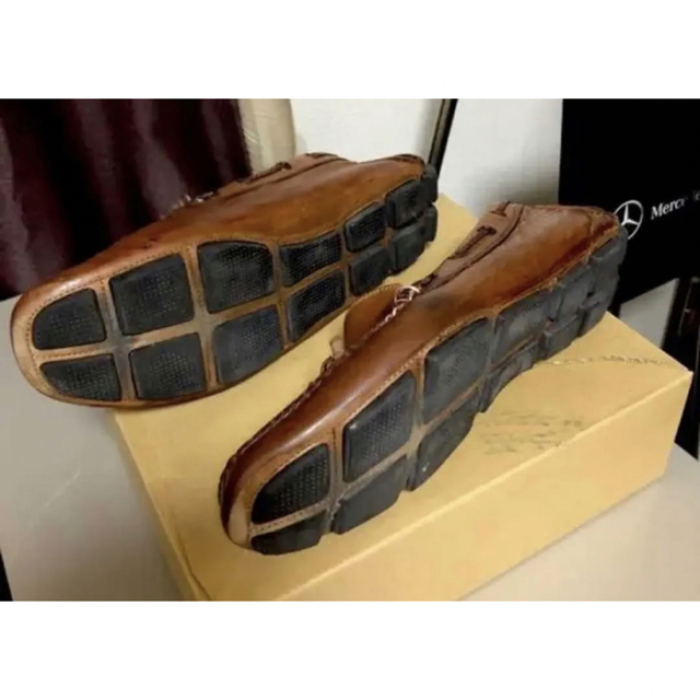 UNITED ARROWS(ユナイテッドアローズ)のユナイテッドアローズ　イタリア製モカシンドライバー メンズの靴/シューズ(スリッポン/モカシン)の商品写真