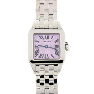 カルティエ(Cartier)のカルティエ サントスドゥモワゼルSM･2008X'mas LIMITED W2510002 SS クォーツ(腕時計)