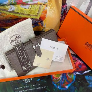 エルメス(Hermes)の【正規品】HERMES 極美品 ✨エルメス 『べアン』スフレ 2018年(財布)