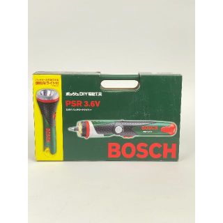 ボッシュ(BOSCH)の【新品未使用】ボッシュ　DIY　電動工具　3.6Vバッテリードライバー　ライト付(工具/メンテナンス)