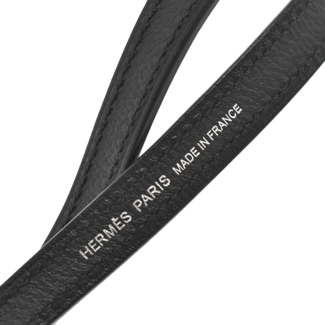 Hermes(エルメス)のHERMES エルメス レザーストラップGM ヴォー アレグレ Y刻印 ブラック メンズのアクセサリー(その他)の商品写真