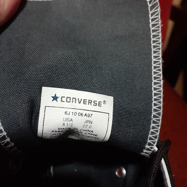 CONVERSE　レザーハイカットスニーカー　レア物