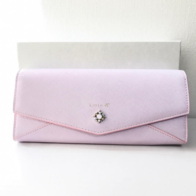 4℃ - 美品 luria 4°C 長財布 ビジュー ルリア ヨンドシーの通販 by