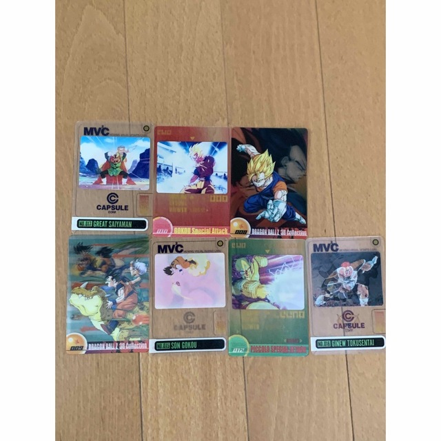 ドラゴンボール　カード7枚 エンタメ/ホビーのアニメグッズ(カード)の商品写真