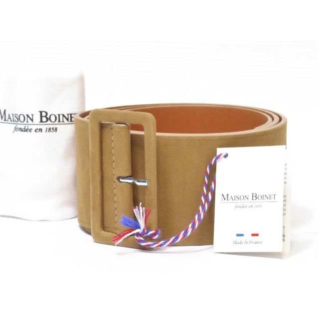 メゾン・ボワネ　レディースベルト　美品　フランス製　MAISON BOINET