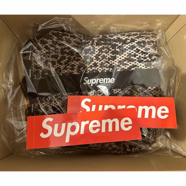 Supreme Mesh Duffle Bag Leopard 2