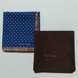 ポールスミス(Paul Smith)のラマ様専用  未使用 ポール スミス ハンカチ 1枚  メンズ(ハンカチ/ポケットチーフ)