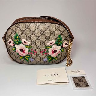 売れ筋がひ新作! 【GUCCI】ショルダーバッグ クラッチバッグ 花柄