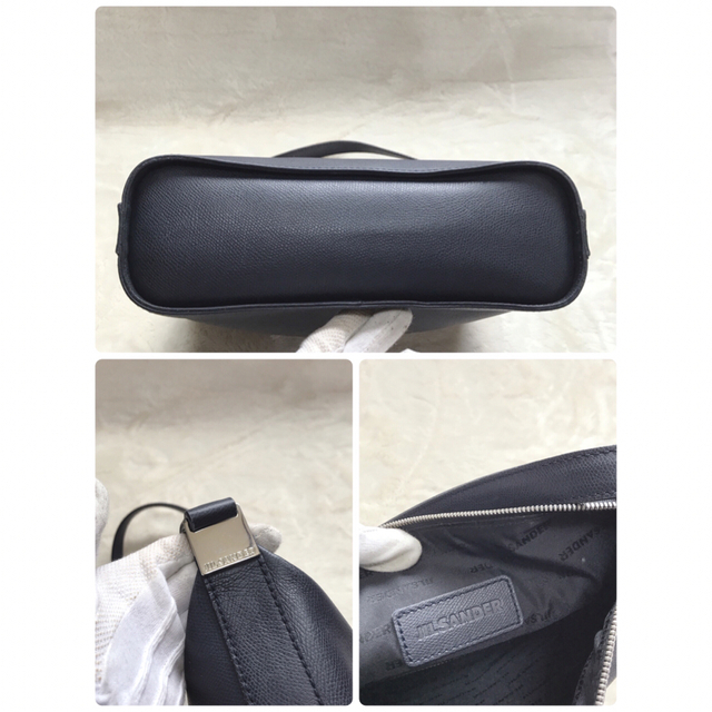 美品 JILSANDER ジルサンダー オールレザー ショルダーバッグ
