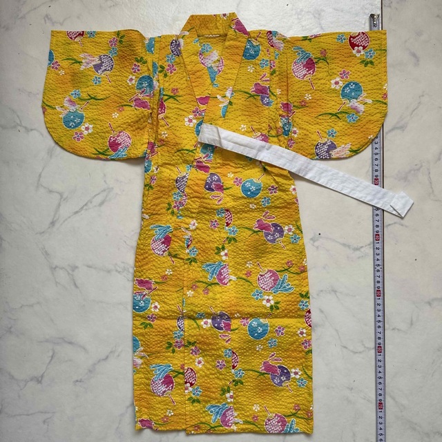 子供　浴衣ゆかた　値下げ即買いNG キッズ/ベビー/マタニティのキッズ服女の子用(90cm~)(その他)の商品写真