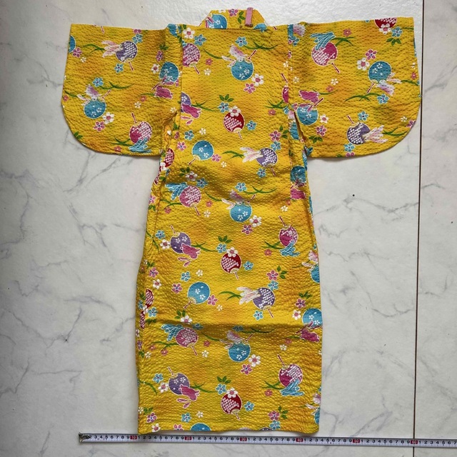 子供　浴衣ゆかた　値下げ即買いNG キッズ/ベビー/マタニティのキッズ服女の子用(90cm~)(その他)の商品写真