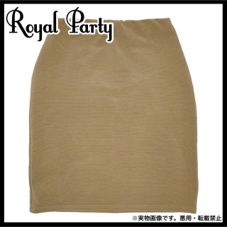 ロイヤルパーティー(ROYAL PARTY)のROYAL PARTY カーキ アッシュグリーン タイト ミニ スカート 新品(ミニスカート)