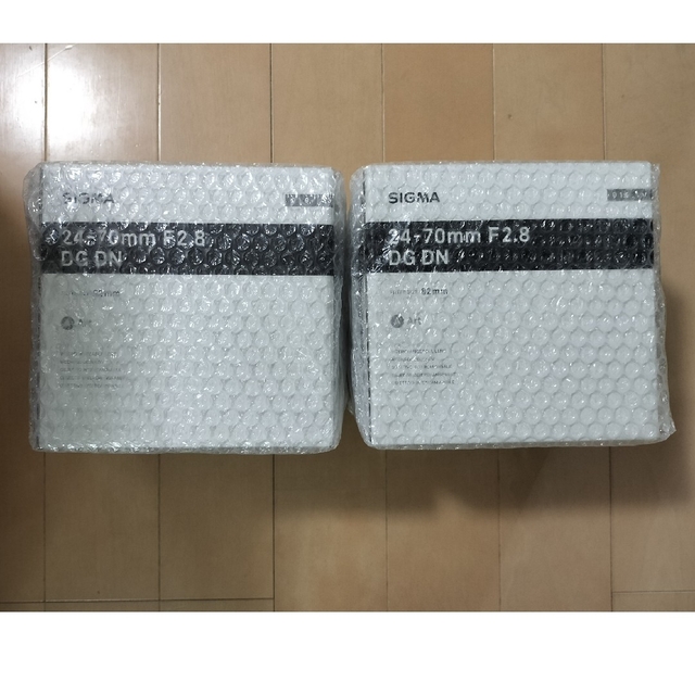 SIGMA(シグマ)のシグマ 24-70mm F2.8 DG DN Art ソニーEマウント用 2個 スマホ/家電/カメラのカメラ(レンズ(ズーム))の商品写真