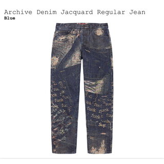Supreme - Supreme Archive Denim  Regular Jean 32
