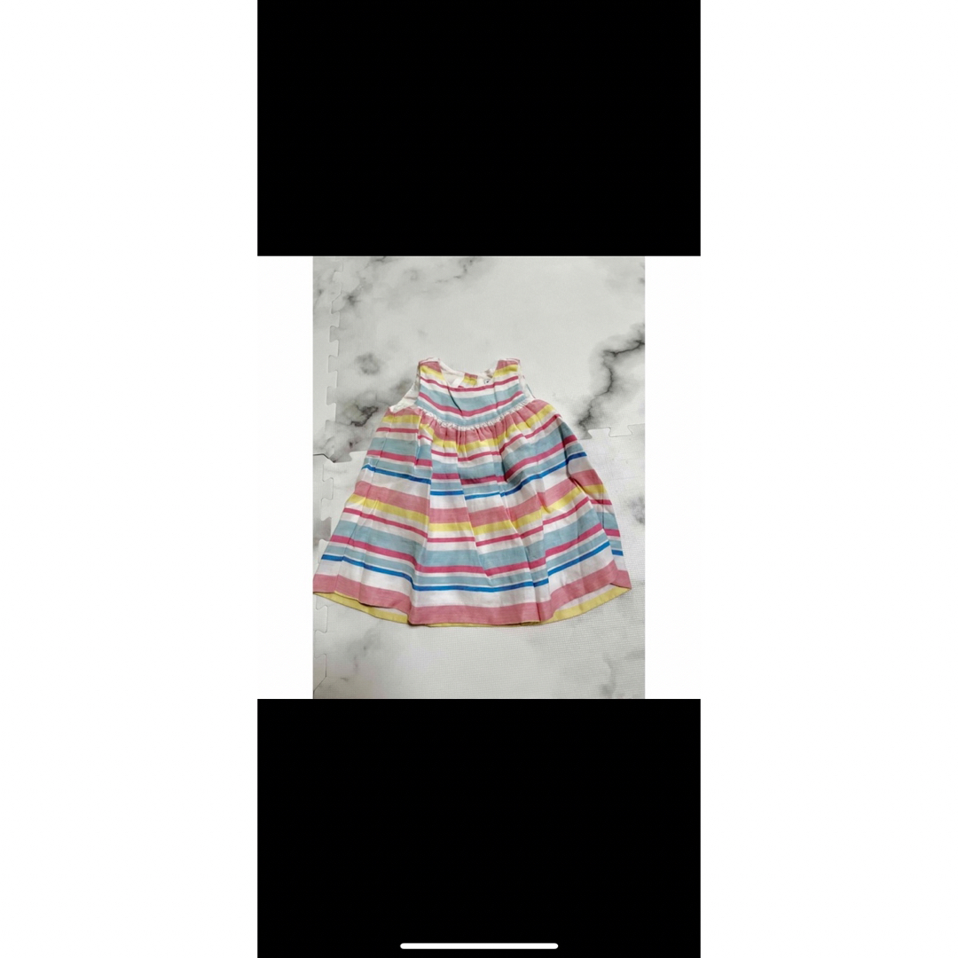 babyGAP(ベビーギャップ)のベビーギャップ　ロンパース　60cm ワンピース　プティマイン キッズ/ベビー/マタニティのベビー服(~85cm)(ロンパース)の商品写真