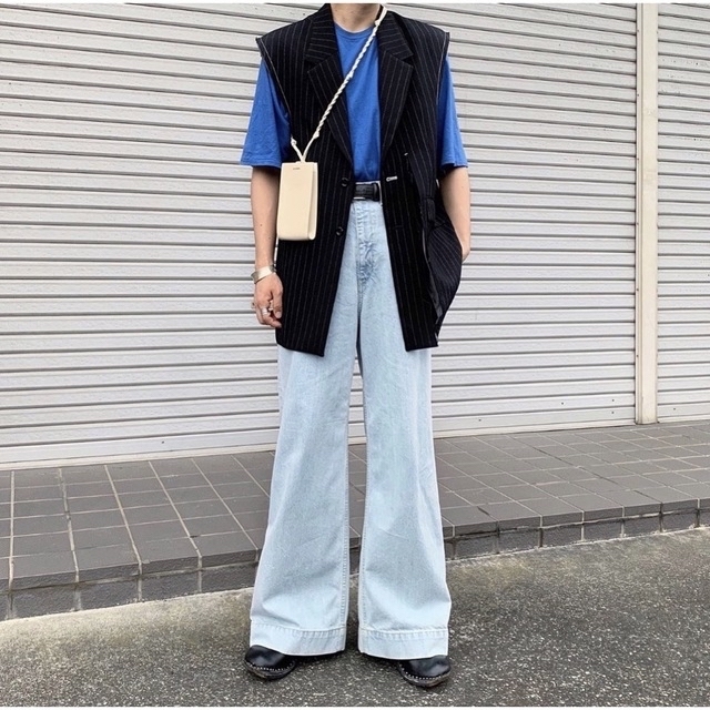 TOGA - soduk スドーク open slit jacket ノースリーブジャケットの