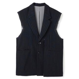 トーガ(TOGA)のsoduk スドーク open slit jacket ノースリーブジャケット(テーラードジャケット)