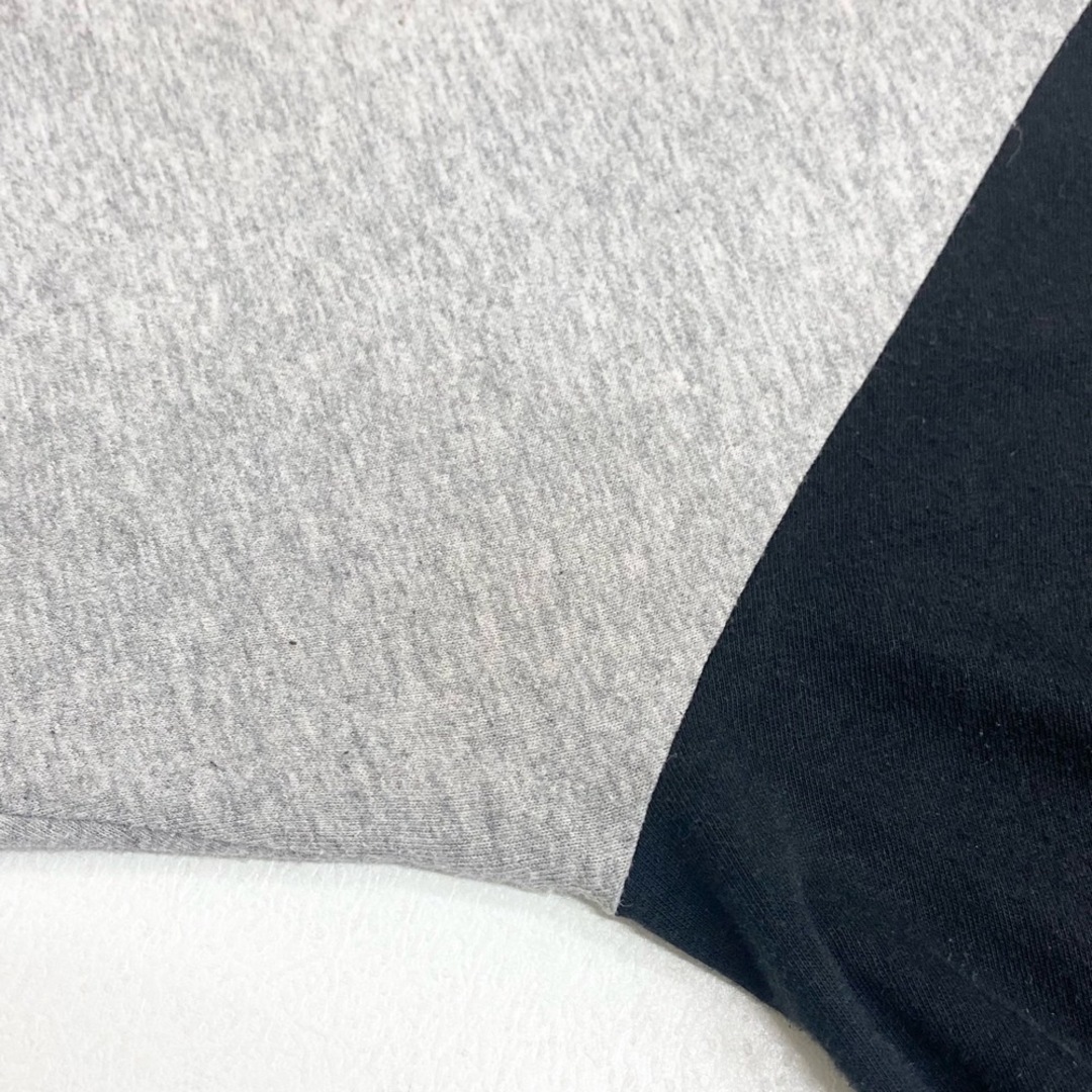 US古着 バットマン BATMAN Tシャツ 七分丈 DC COMICS ラグランスリーブ サイズ：メンズ M ブラック×グレー 【中古】 メンズのトップス(Tシャツ/カットソー(半袖/袖なし))の商品写真