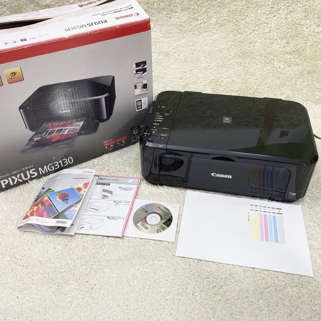 【即購入OK】Canon インクジェットプリンター PIXUS MG3130 ①