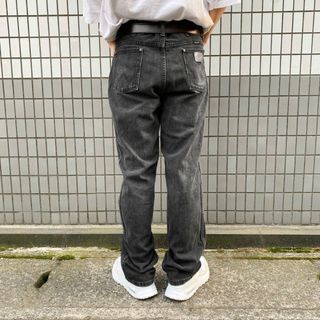 US古着 ラングラー Wrangler ブラック デニム パンツ ストレート ...