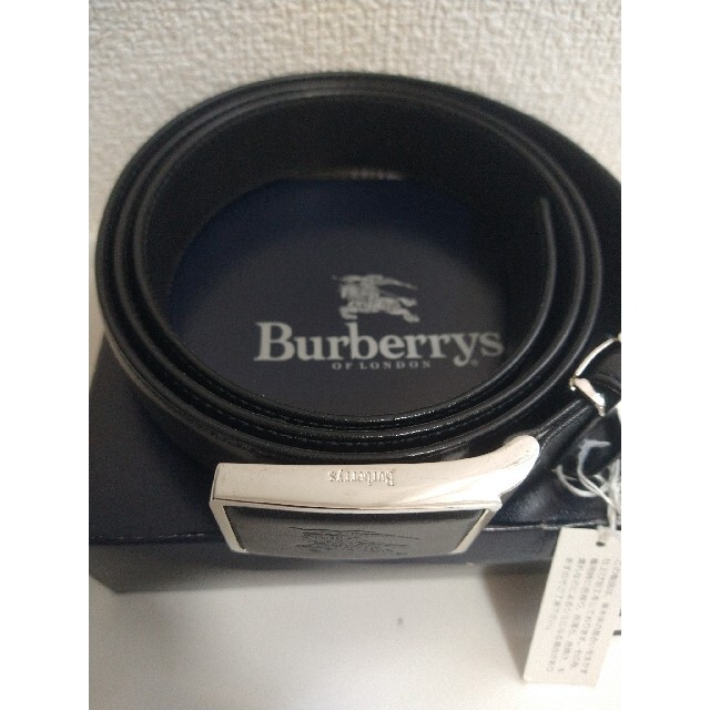 新品☆バーバリーズ バーバリー レザーベルト ブラック ホース 新品☆バーバリーズ バーバリー レザーベルト ブラック ホース