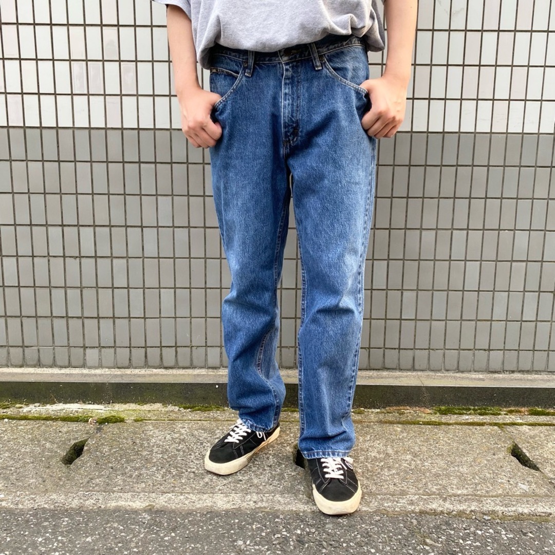 US古着 リー Lee デニム パンツ テーパード RELAXED FIT 2055540 サイズ：W35 L30.5 インディゴ 【中古】