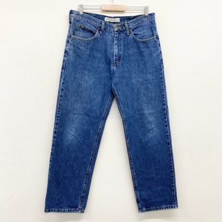 リー(Lee)のUS古着 リー Lee デニム パンツ テーパード RELAXED FIT 2055540 サイズ：W35 L30.5 インディゴ  【中古】(スラックス/スーツパンツ)