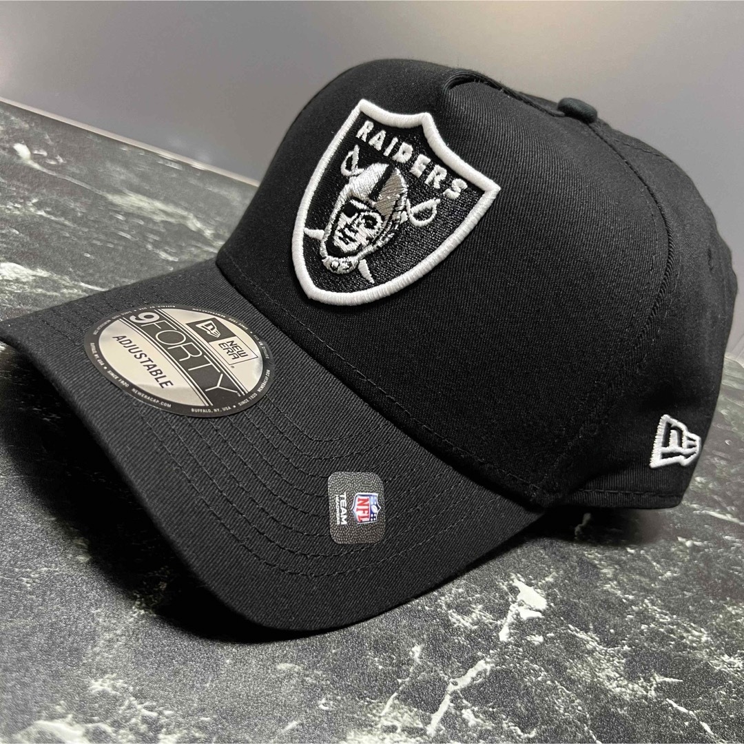 限定SALEセール NEW ERA 入手困難！NEW ERA レイダース 9FORTY A-Frame 黒×黒の通販 by amo's  shop｜ニューエラーならラクマ