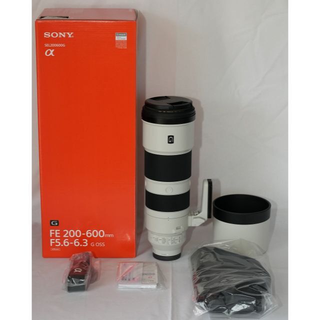 SONY(ソニー)のFE 200-600mm F5.6-6.3 G OSS SEL200600G　 スマホ/家電/カメラのカメラ(レンズ(ズーム))の商品写真