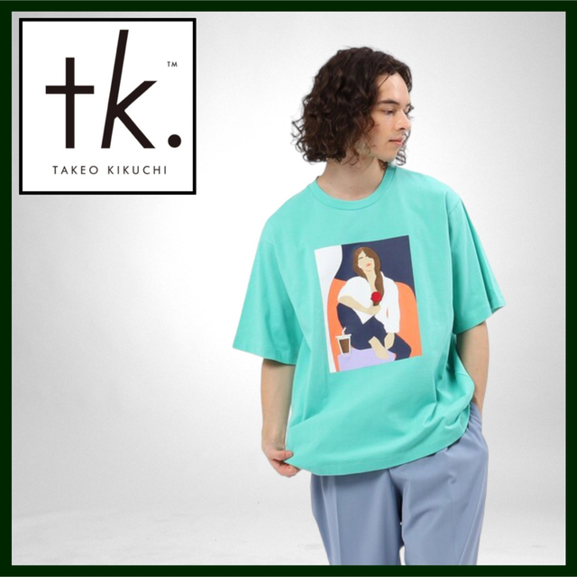 TAKEO KIKUCHI タケオキクチ 半袖メンズカットソー - Tシャツ