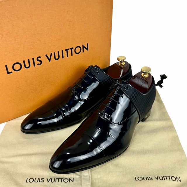 LOUIS VUITTON - ☆極美品☆Louis Vuitton 8.5/27cm ドレス ビジネス