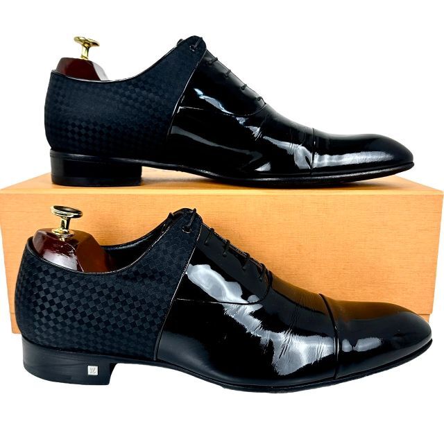 LOUIS VUITTON - ☆極美品☆Louis Vuitton 8.5/27cm ドレス ビジネス