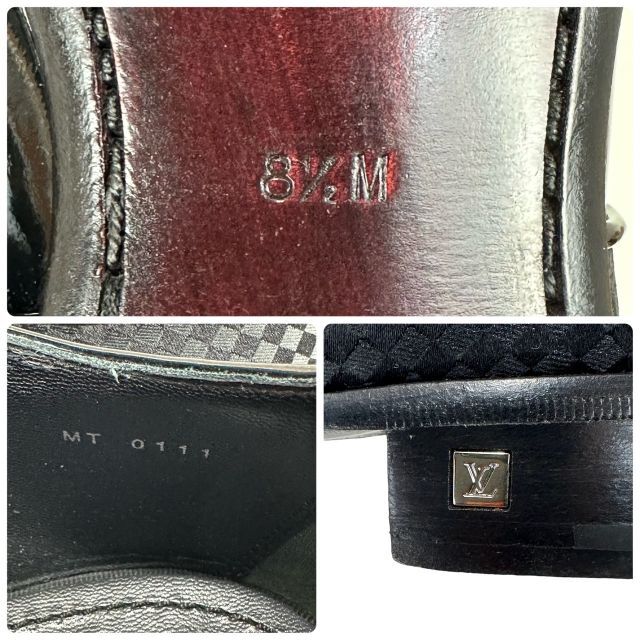 LOUIS VUITTON - ☆極美品☆Louis Vuitton 8.5/27cm ドレス ビジネス