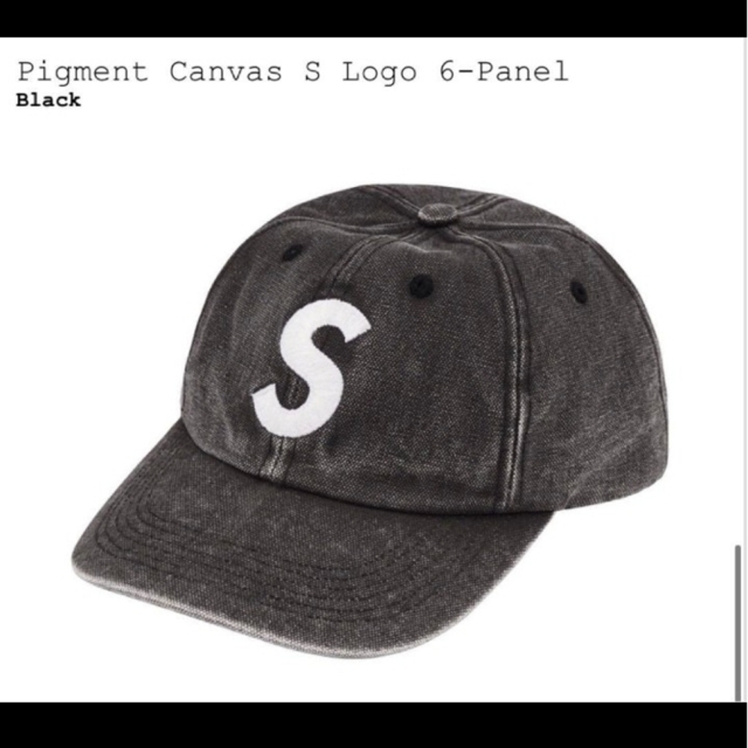 キャップSupreme Pigment Canvas S Logo 6-Panel