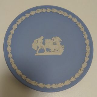 ウェッジウッド(WEDGWOOD)のWEDGWOODジャスパー　プレート　直径16.5cm(置物)