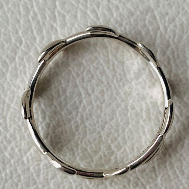 オリーブ リーフ バンド リング 大きいサイズ 16号 パロマピカソ 極美品