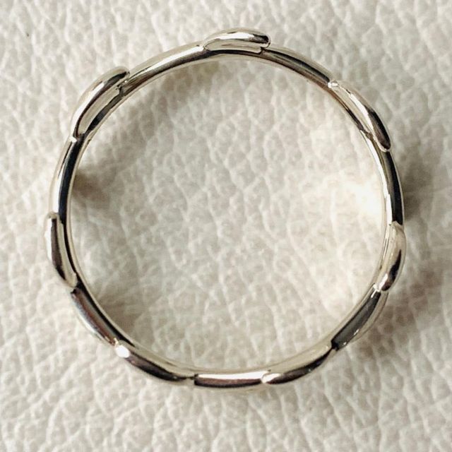 オリーブ リーフ バンド リング 大きいサイズ 16号 パロマピカソ 極美品