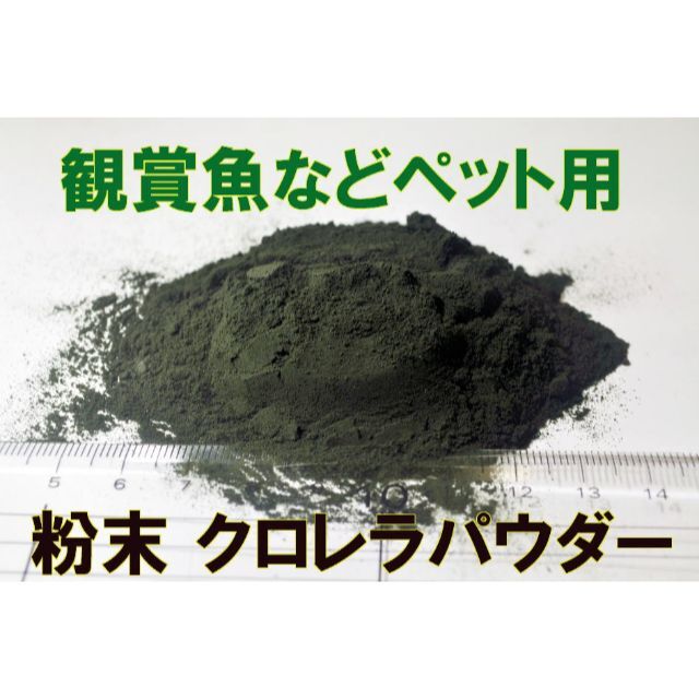 粉末クロレラ クロレラパウダー 18 g 微粒子パウダー ミジンコ飼料 その他のペット用品(アクアリウム)の商品写真