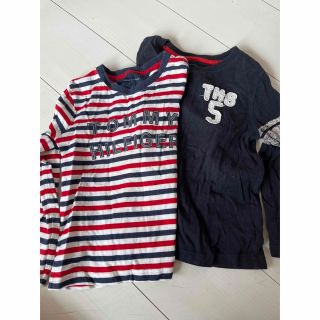 トミーヒルフィガー(TOMMY HILFIGER)のトミーフィルフィガー　2枚組　ロンT キッズ(Tシャツ/カットソー)