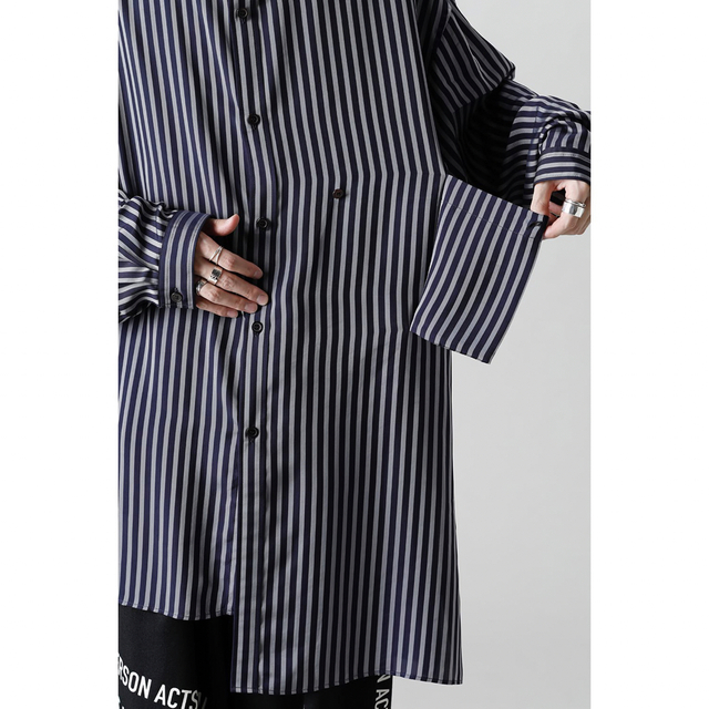 yohji yamamoto 21aw フラシポケット付き ブラウス-