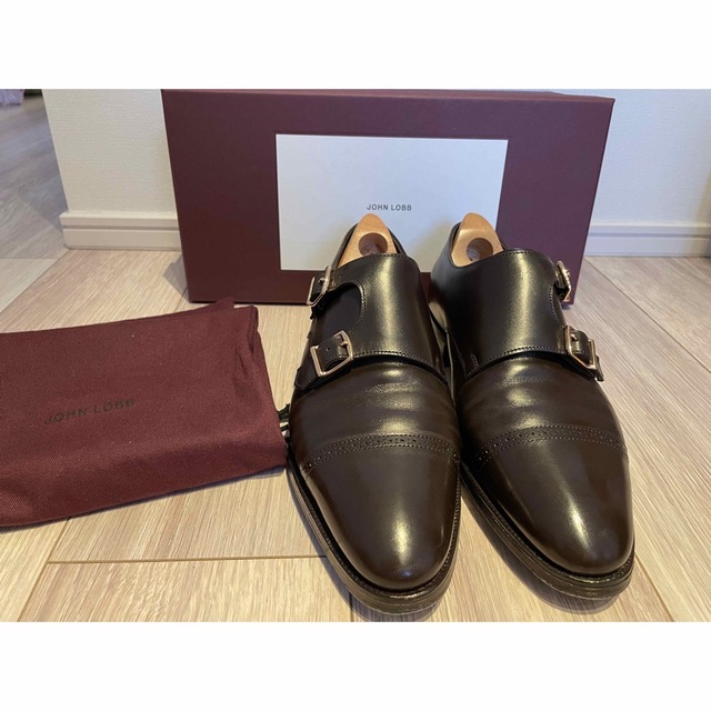 JOHN LOBB ジョンロブ philip2 double buckle　6Ｅドレス/ビジネス