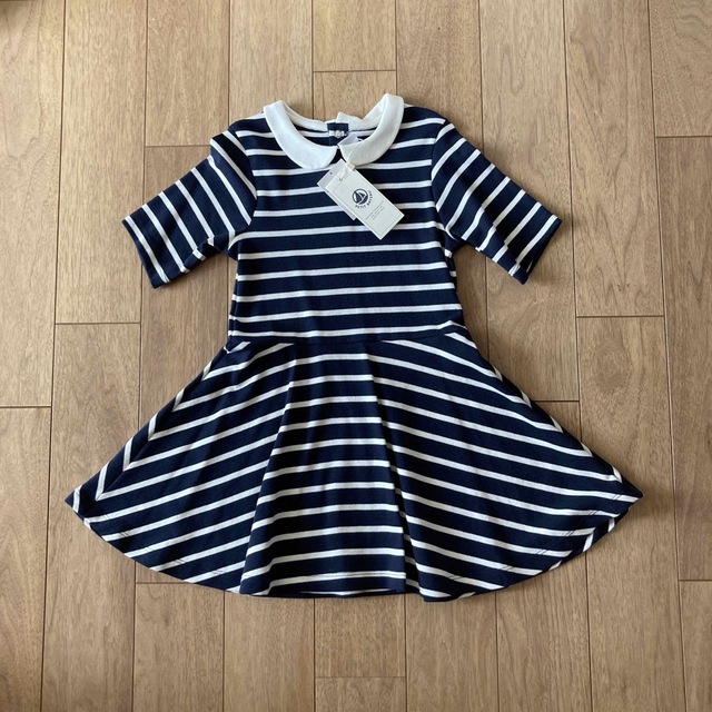 PETIT BATEAU(プチバトー)のプチバトー  ワンピース　マリニエール キッズ/ベビー/マタニティのキッズ服女の子用(90cm~)(ワンピース)の商品写真