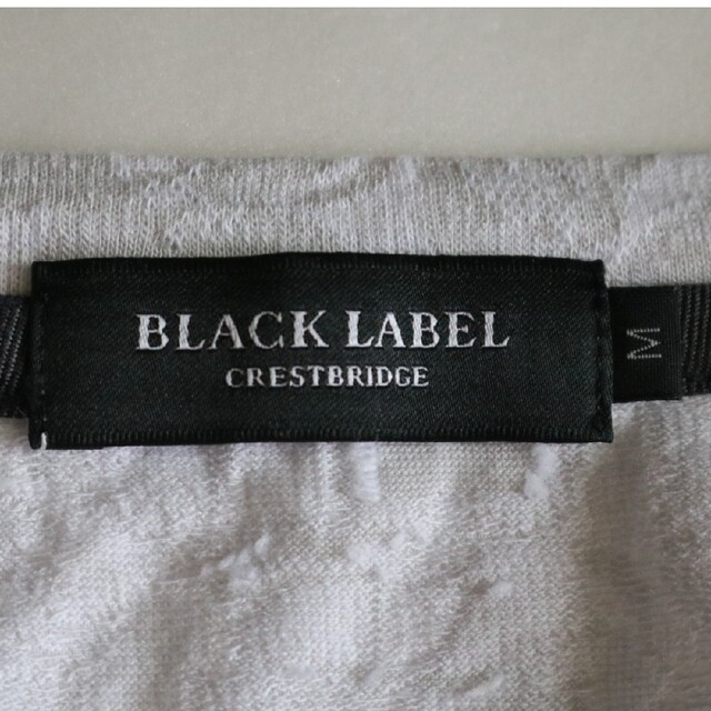 BLACK LABEL CRESTBRIDGE(ブラックレーベルクレストブリッジ)の【BLACK LABEL CRESTBRIDGE】半袖Tシャツ　花柄　白★ メンズのトップス(Tシャツ/カットソー(半袖/袖なし))の商品写真