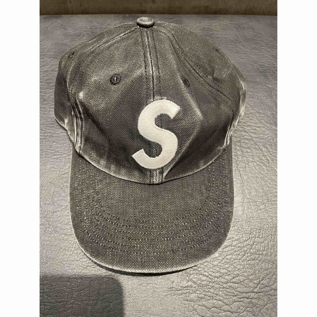 Pigment Canvas S Logo 6-Panel Black