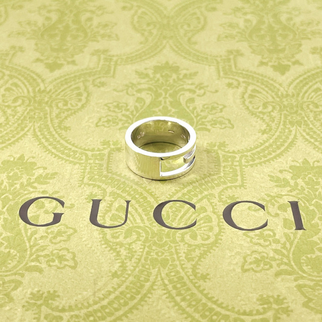 Gucci(グッチ)のグッチ リング・指輪 ブランデッド カットアウトG   シルバー レディースのアクセサリー(リング(指輪))の商品写真